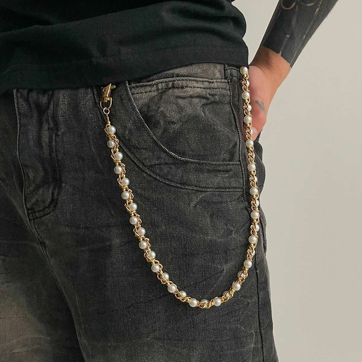 Body Jewelry Titanium - Ingemark, брюки в стиле панк с