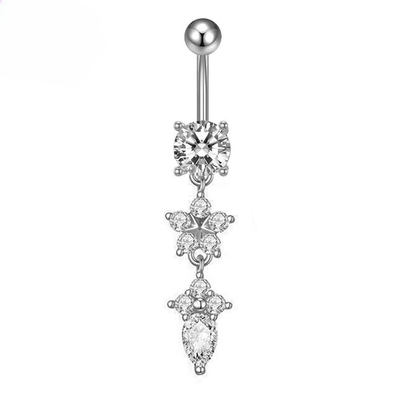 Body Jewelry Titanium - Титановый роскошный изысканный длинный кулон в