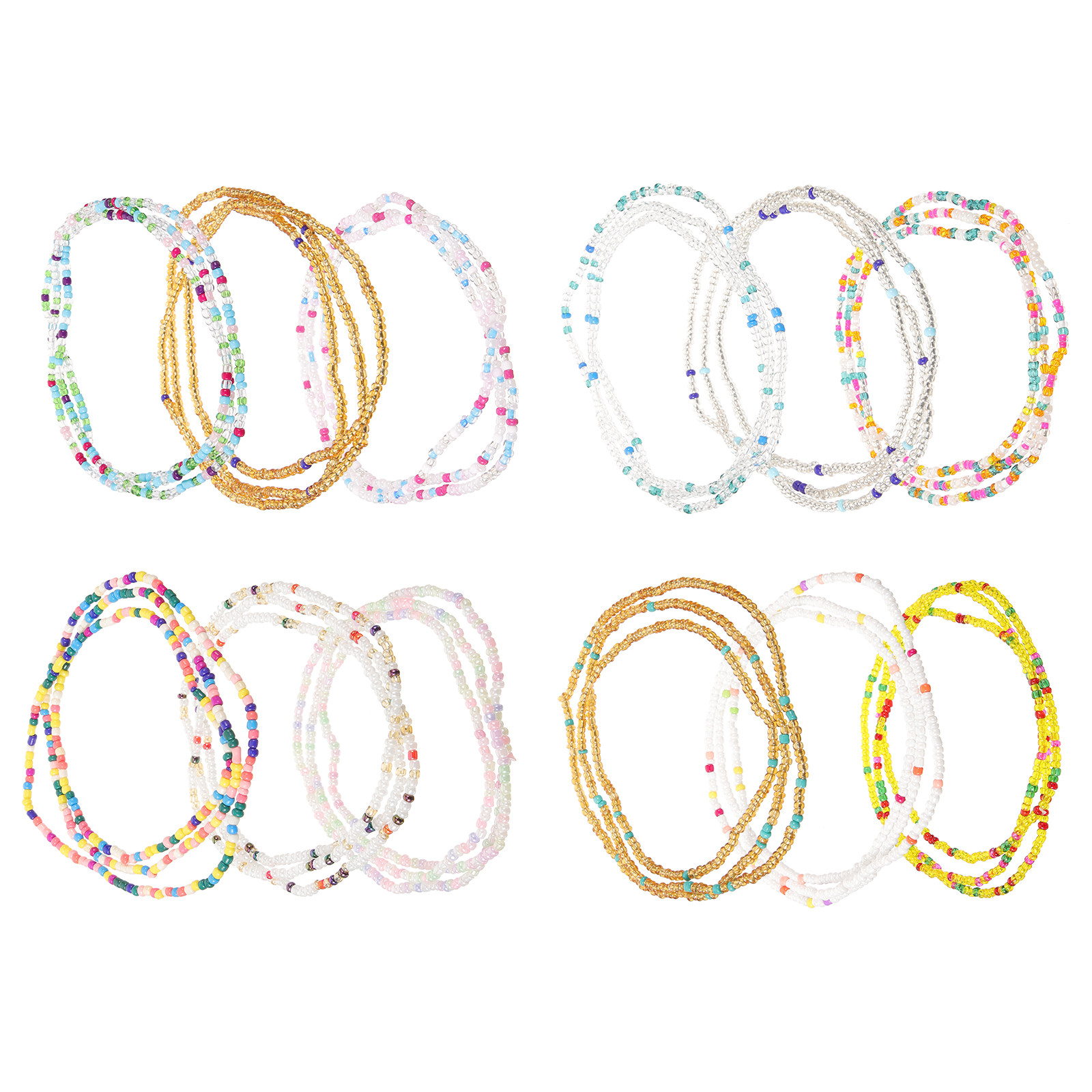 Body Jewelry Plus - 12 шт. пляжных цепочек на талию