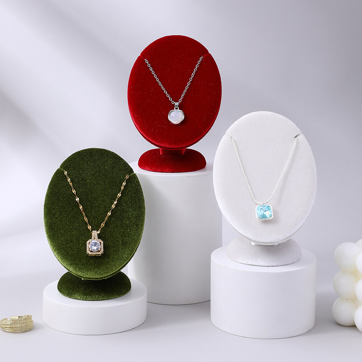 Элитная бархатная подставка дл – обзор и цена Body Jewelry Holder