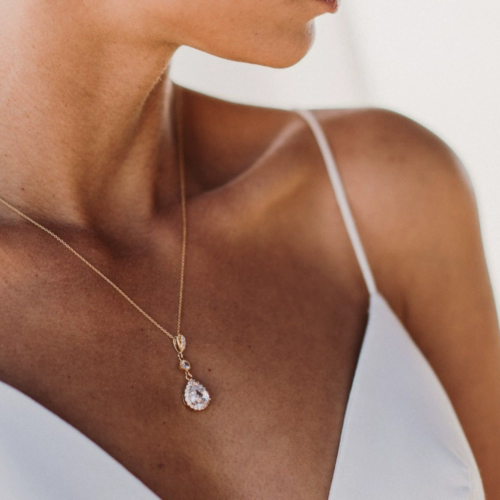 Роскошное циркониевое ожерелье – обзор и цена Body Jewelry For Backless Dress