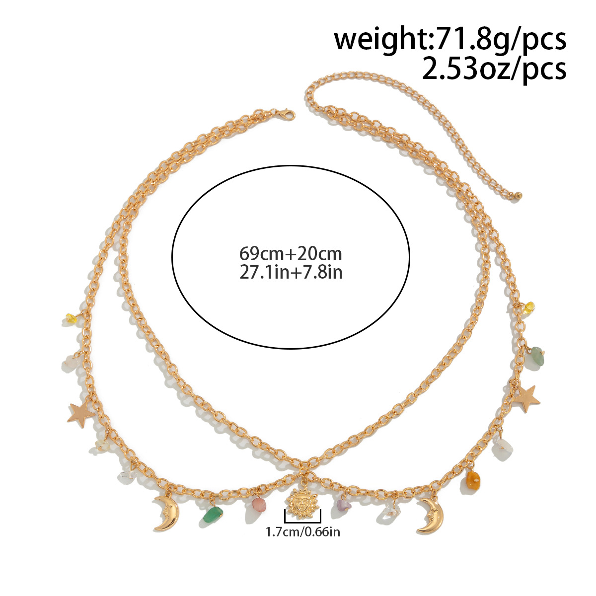 Подвеска в стиле бохо со звезд – обзор и цена Body Jewelry Chains