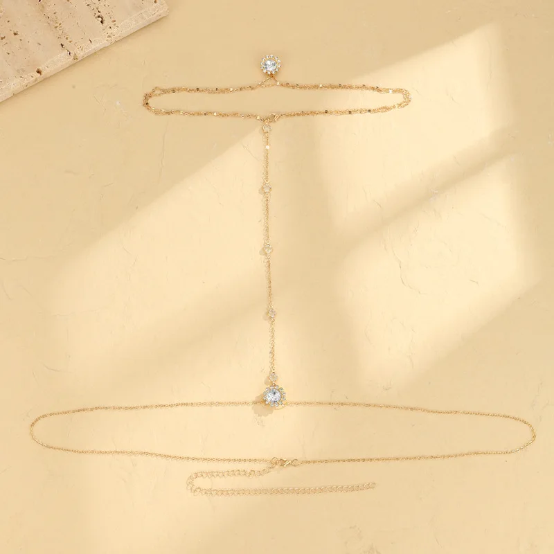 Минималистичное изящное колье- – обзор и цена Body Jewelry For Backless Dress