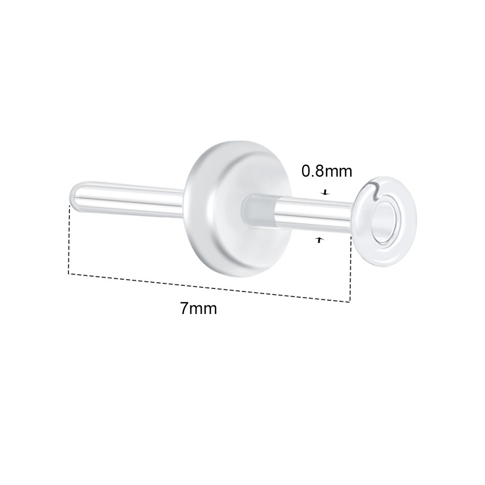 1/5 шт. Стеклянный пирсинг для – обзор и цена Body Jewelry Holder