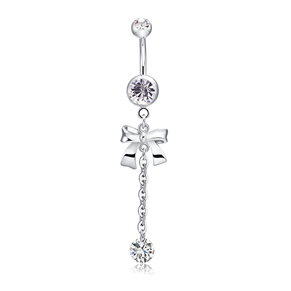 Пупок из серебра 925 пробы, пр – обзор и цена Body Jewelry Internally Threaded