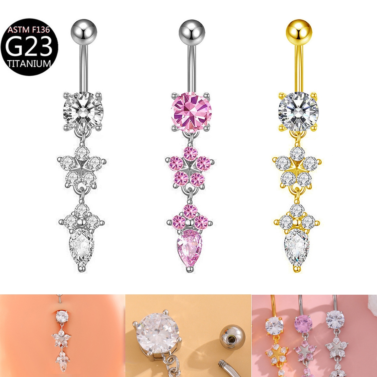 Титановый роскошный изысканный – обзор и цена Body Jewelry Titanium