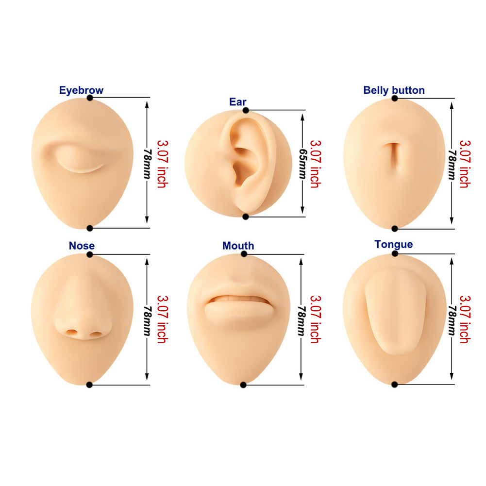 Коричневая силиконовая модель  – обзор и цена Body Jewelry Holder
