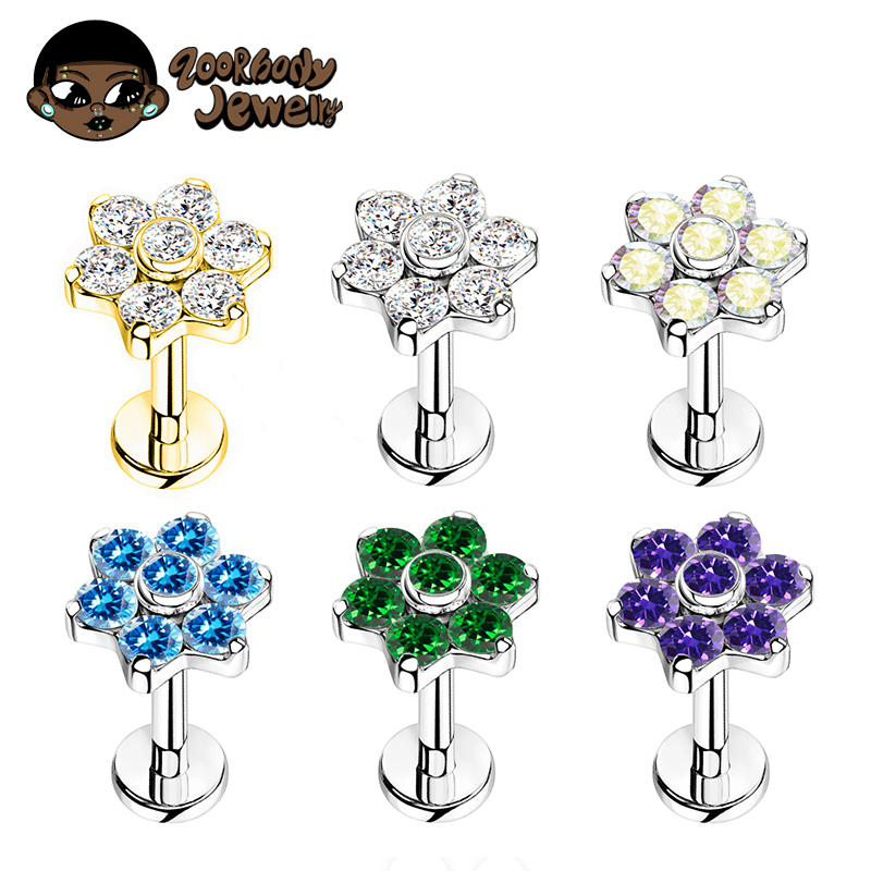 ASTM F136 Титановый пирсинг с  – обзор и цена Body Jewelry Internally Threaded