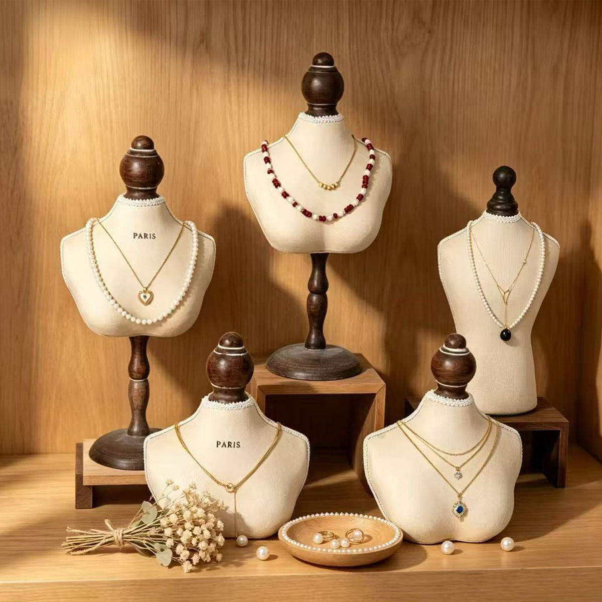 Винтажный деревянный манекен-п – обзор и цена Body Jewelry Holder
