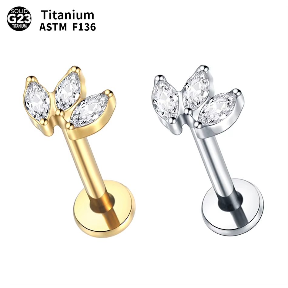 1 шт., титановые шпильки для п – обзор и цена Body Jewelry Internally Threaded