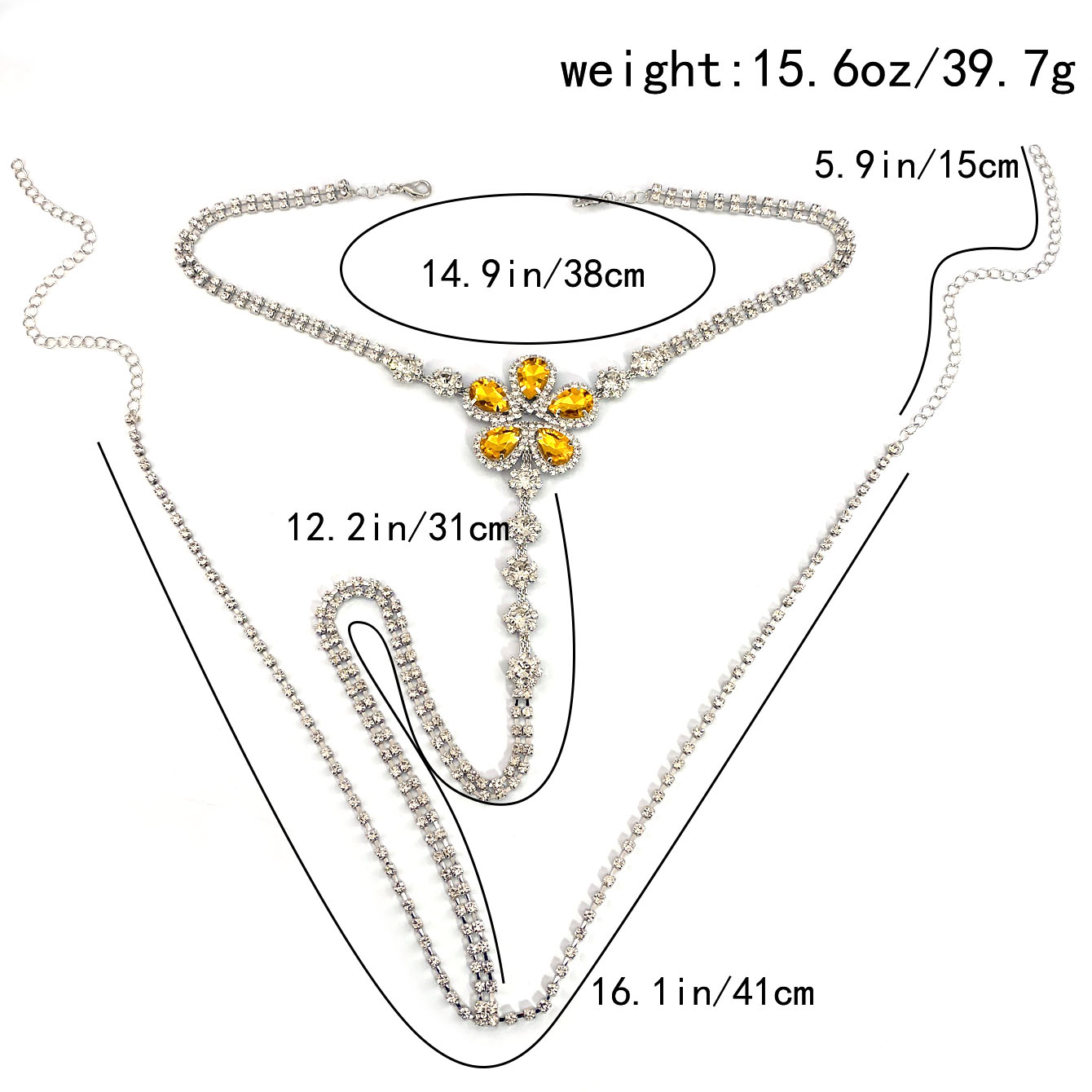 1 шт., женский летний комплект – обзор и цена Body Jewelry Chains