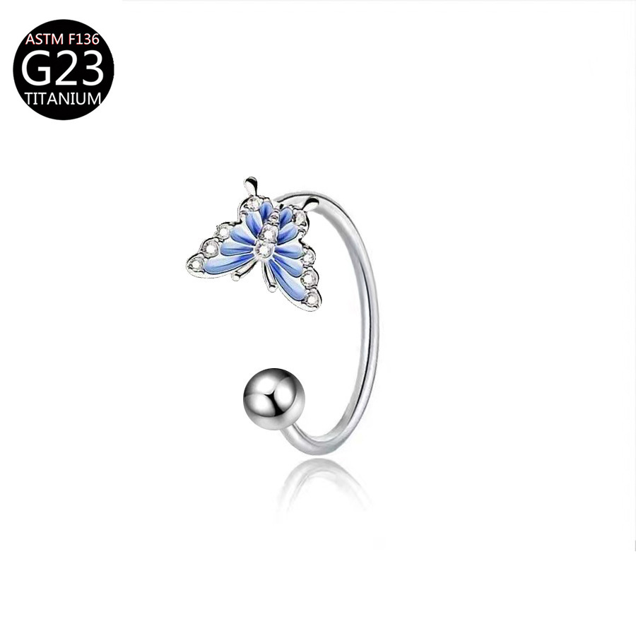 Титановое кольцо для губ в фор – обзор и цена Body Jewelry Titanium