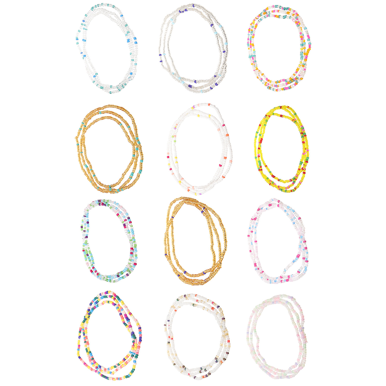 12 шт. пляжных цепочек на тали – обзор и цена Body Jewelry Plus